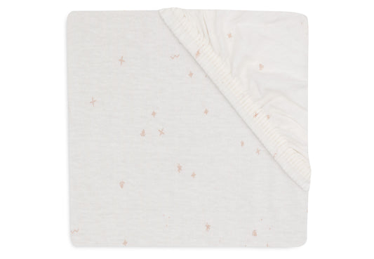 Drap-housse - Twinkling WIld Rose - 60x120